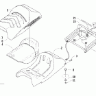 Mountaincat 900 1M Сиденья и задний фонарь