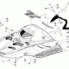 Pantera 600 EFI Капот и ветровое стекло