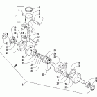 Mountaincat 570 Поршень и коленчатый вал