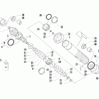 ZL 800 EFI SS Передний амортизатор