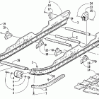 Z 440 SNO PRO Рельс скольжения и гусеница