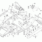 Firecat 500 SP Передняя рама и подножки