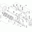 Bearcat WIDE TRACK Вал приводной трака и тормоза