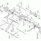 Z 440 SNO PRO Задняя подвеска , задний рычаг