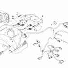 Firecat 500 SP Фара и панель инструментов
