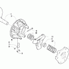 Firecat 500 SP Привод сцепления