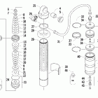 Firecat 500 SP Передний амортизатор