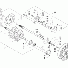 440 Sno Prp Вал приводной трака и тормоза