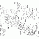 4-Stroke Trail Вариатор и опора двигателя