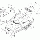 Firecat 500 SP Капот и ветровое стекло