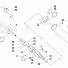 Mountaincat 900 EB Задняя подвеска ,задний амортизатор