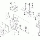 Firecat 500 SP Карбюратор - внутрение части