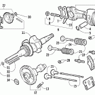 ZR 120 Поршень и коленчатый вал