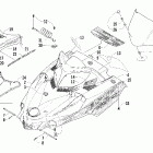 Firecat 700 Капот и ветровое стекло