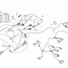 Firecat 700 Фара и панель инструментов
