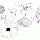 Firecat 500 SP Глушитель впуска
