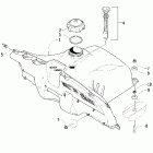 Firecat 700 Топливный бак
