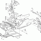 Mountaincat 900 1M Передняя рама и подножки