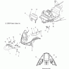 700 RMK 155-S10PM7JSA Body, front bumper, nosepan, foam and foil