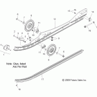 600 PRO-RIDE RUSH-S10BF6KSL/KSA/KEA Рельс подвески