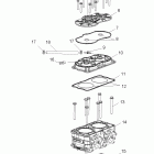 800 DRAGON SWITCHBACK/ES/INTL ALL OPTIONS-S10PS8 Цилиндр двигателя
