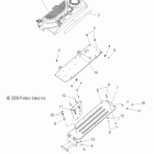 800 DRAGON SWITCHBACK/ES/INTL ALL OPTIONS-S10PS8 Chassis, clutch guard and cover