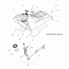800 DRAGON SWITCHBACK/ES/INTL ALL OPTIONS-S10PS8 Топливный бак