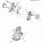 600 PRO-RIDE RUSH-S10BF6KSL/KSA/KEA Картер цепи