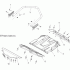 600 PRO-RIDE RUSH-S10BF6KSL/KSA/KEA Задний бампер и обрамление