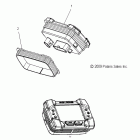 800 RUSH PRO-R ALL OPTIONS- S12BP8/BV8 Приборная панель