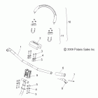 800 DRAGON SWITCHBACK/ES/INTL ALL OPTIONS-S10PS8 Руль и крепление