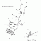 600 PRO-RIDE RUSH-S10BF6KSL/KSA/KEA Корпус дроссельной заслонки и трубопровод