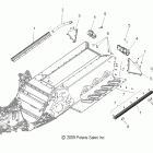 600 PRO-RIDE RUSH-S10BF6KSL/KSA/KEA Шасси , задняя часть