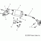 600 PRO-RIDE RUSH-S10BF6KSL/KSA/KEA Стартер электрический