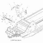 600 WIDETRAK IQ/INTL-S10PU6KSL/KEL Chassis, front, brackets and plates