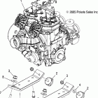 440 IQ - S06MX4CS Крепление двигателя