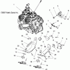 600 RMK 144/155 - S07PK6FS/FE/PM6FS/PM6FSA Крепление двигателя
