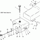 WIDETRAK LX - S06SU4BS Seat and gas tank