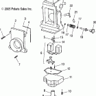 600 RMK 144/155 - S07PK6FS/FE/PM6FS/PM6FSA Карбюратор верх