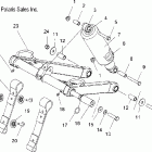 600 HO IQ/LX CLEANFIRE - S07PP6HS/HSA/HSB/PD6HS/HE Torque arm, front (iq)