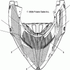600 HO SWITCHBACK F/O - S07PS6FS/FSA Шумавая и тепловая защита капота
