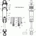 600 CLASSIC - S06ND6ES Shock, front track (7042224)