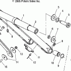 TRAIL TOURING- S06NU5BS/NT5BS Реактивная штанга, перед