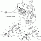 TRAIL TOURING- S06NU5BS/NT5BS Крепление двигателя