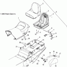 700 HO TOURING - S06PT7HS Сидение