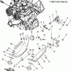 600 HO FUSION F/O - S06MP6FS Крепление двигателя