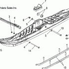 700 HO FUSION F/O - S06MP7HS Ski assembly (m-10)