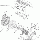 550 CLASSIC - S06ND5BS Корпус вентилятора и ручной стартер
