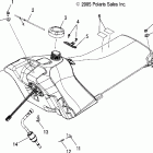 700 CLASSIC - S06PD7HS Топливный бак