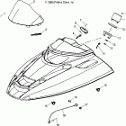 500 INDY - S06NB4BS Капот
